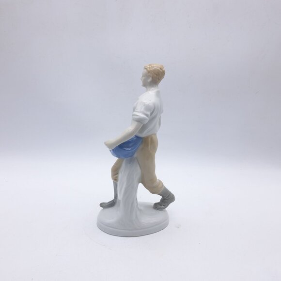 Carl Scheidig Porcelain Statue - Picture 3 of 11